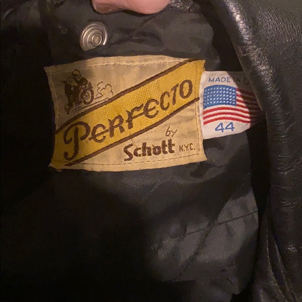 Vintage Leather Biker Jacket